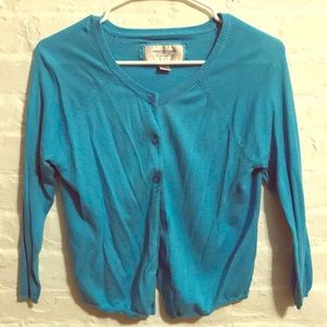 American Eagle Blue Cardigan